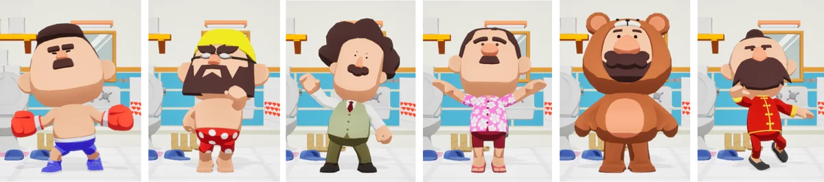 株式会社CRAFTS&MEISTER　おじさんだらけのパーティゲーム『BLOKES on BLOCKS!』（Nintendo Switch/Steam）を本日3月5日（木）配信開始　発売記念セールも 画像 9