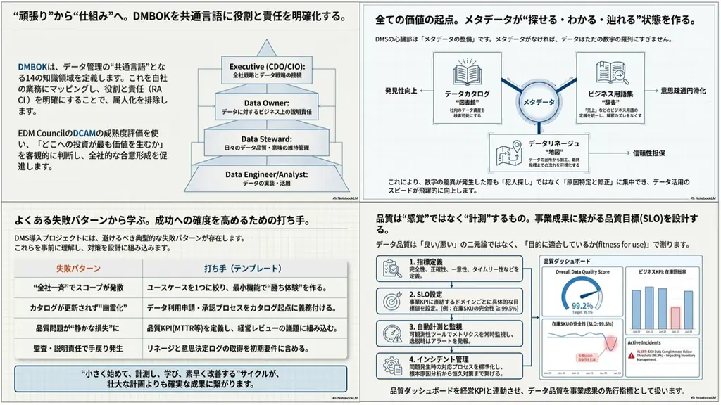 【データ基盤の「設計図」を持っていますか？】バラバラな管理から脱却し、価値を最大化する「データマネジメントシステム構築ガイド」を公開 画像 2