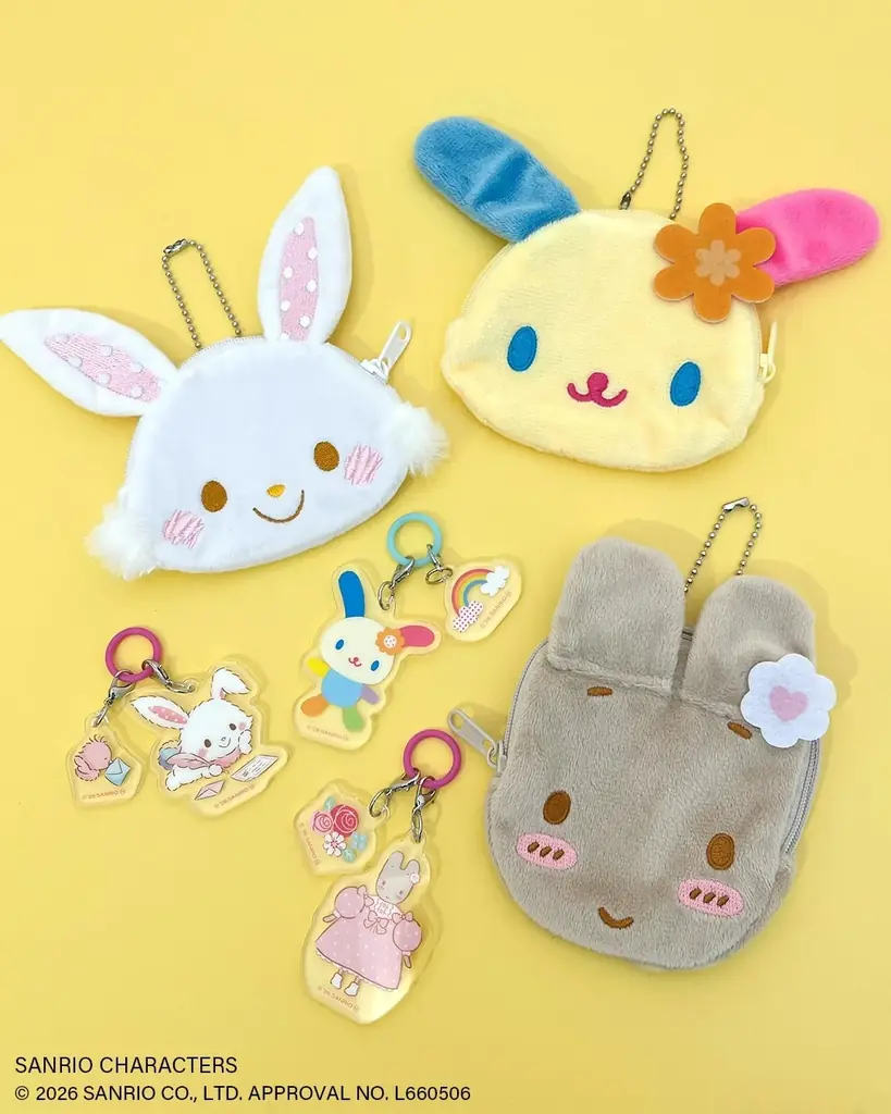 “イースター”がテーマ！『サンリオキャラクターズ』より「ウィッシュミーメル」「ウサハナ」「マロンクリーム」の限定アイテムが新登場！サンキューマートにて3月下旬よりALL390円（税込429円）で発売 画像 4