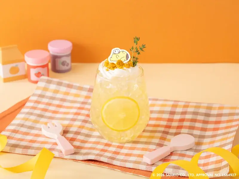 ポムポムプリン30周年をお祝いしたテーマカフェが東京・大阪、2都市3会場で開催決定！「ポムポムプリンのおうちこもりカフェ」期間限定オープン！！ 画像 13