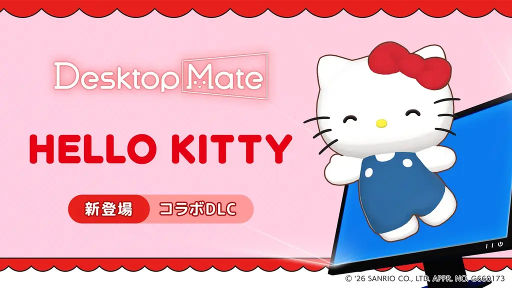 Desktop Mate サンリオキャラクターズ DLC 本日同時リリース！ 画像 2