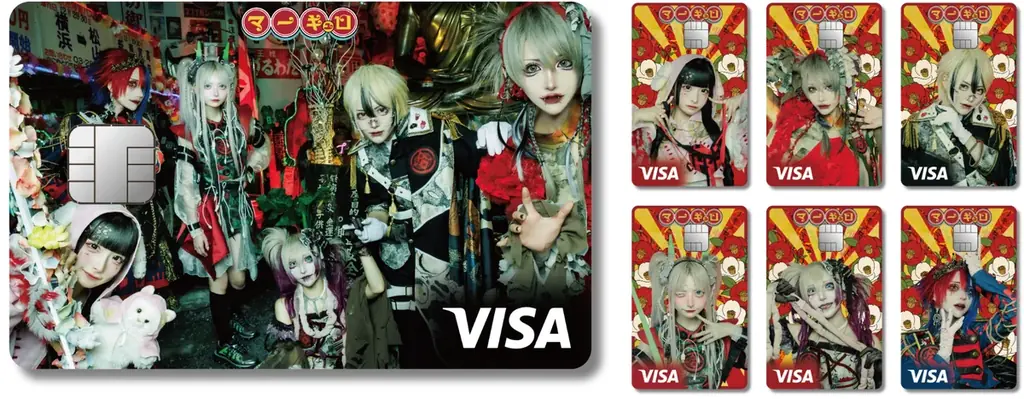 ナッジ、サブカル系アイドルグループ「マーキュロ」の公式クレジットカードを提供開始 画像 3