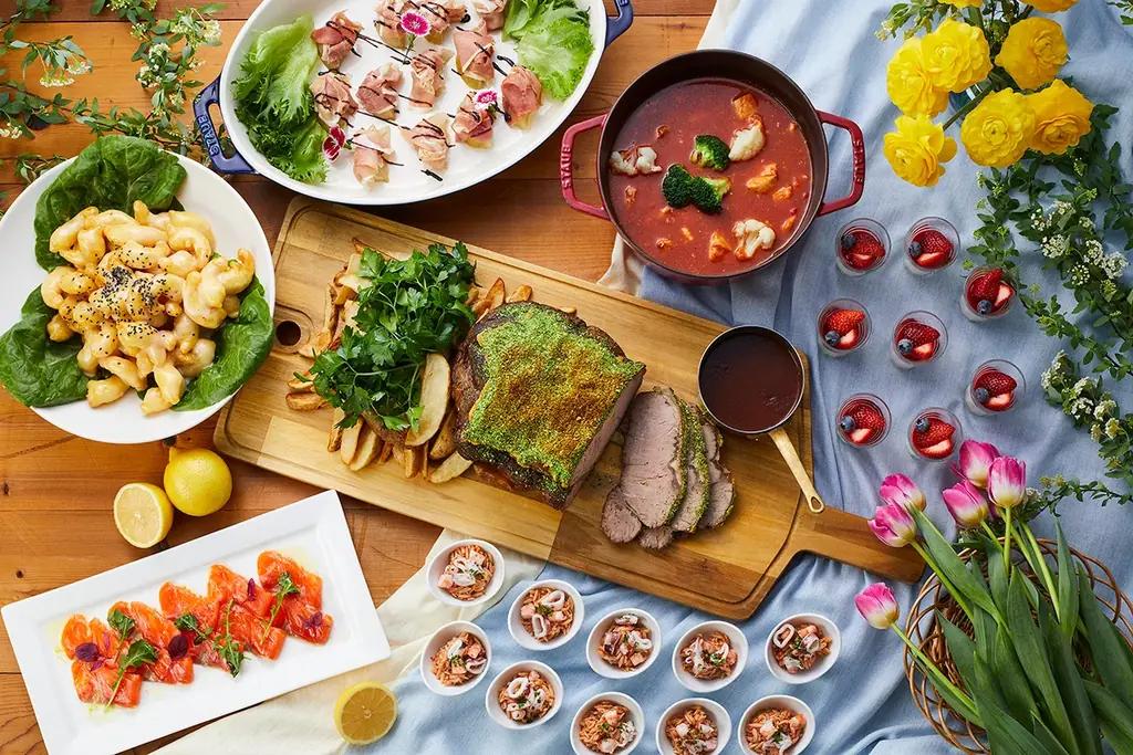 【スイスホテル南海大阪】 春の味わいといちごスイーツを楽しむ！「Spring International Lunch Buffet」2026年5月31日（日）まで開催 画像 1