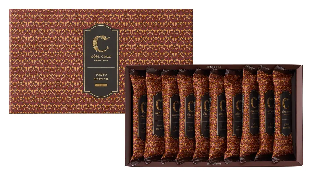 ≪人気の期間限定商品が待望の定番化≫【côte cour（コートクール）】より『東京ブラウニー 10本入』が定番商品として販売開始いたしました。 画像 2