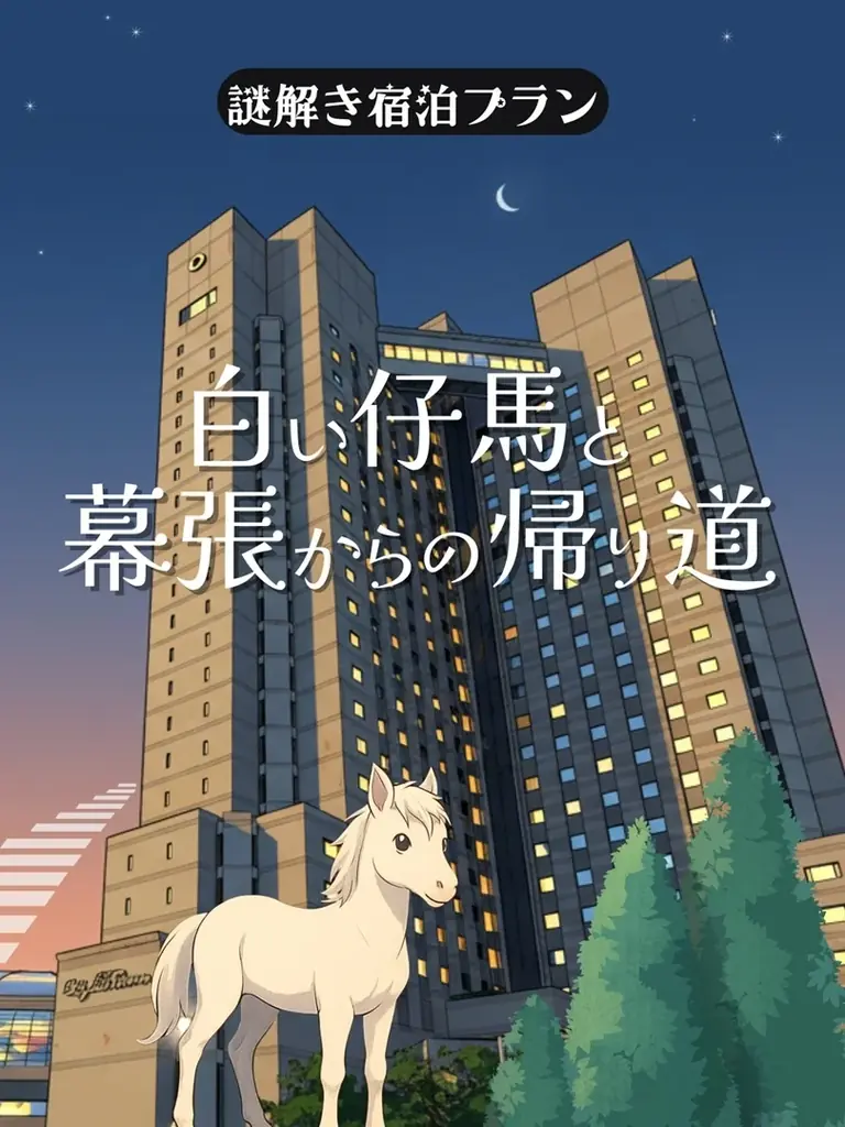 気軽に挑戦！しゃべる白い仔馬とホテルを巡る——滞在型リアル謎解き“入門編”が登場 画像 5