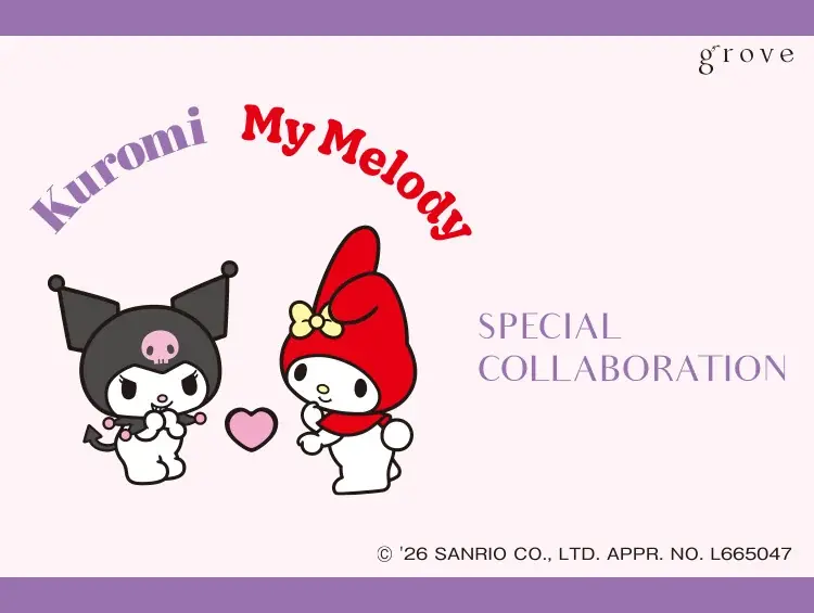 grove×マイメロ＆クロミ