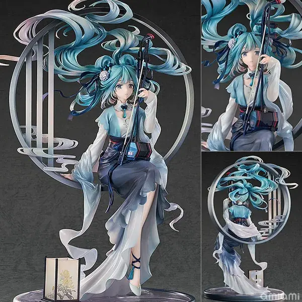 『初音ミク』が、中国の伝統楽器「二胡」を持った姿でフィギュア化。あみあみにて予約受付中。 画像 2