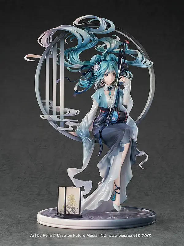 『初音ミク』が、中国の伝統楽器「二胡」を持った姿でフィギュア化。あみあみにて予約受付中。 画像 6