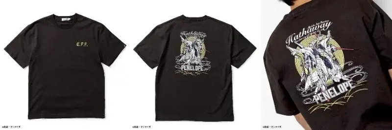 劇場公開中の『機動戦士ガンダム 閃光のハサウェイ キルケーの魔女』よりリップストップジャケット、刺繍Tシャツなど新作アイテムが続々登場！ 画像 9