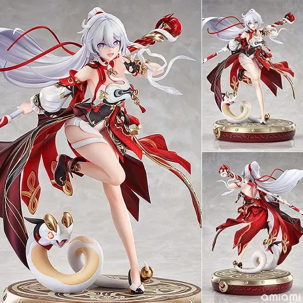 『崩壊3rd』より「キアナ・カスラナ」が、「ドン！烈火の願い星」の姿でフィギュアとして登場。あみあみにて予約受付中。 画像 2