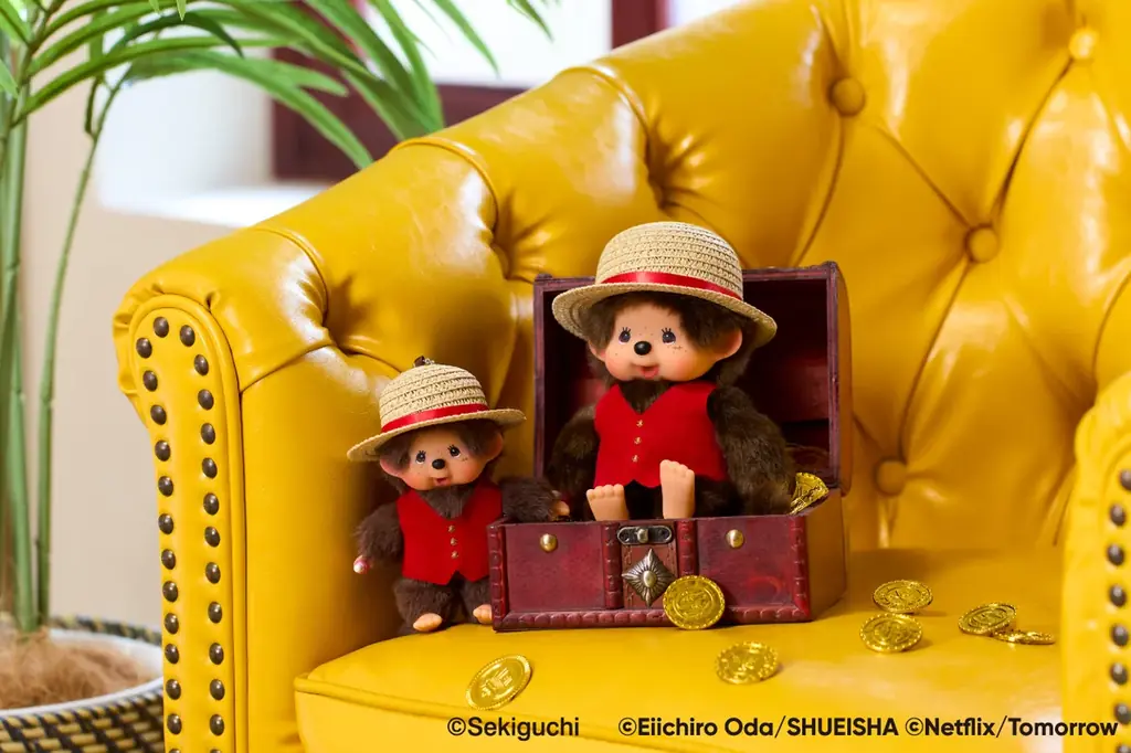 Netflixシリーズ実写版「ONE PIECE」シーズン2 × Monchhichiスペシャルコラボレーション商品が発売決定！ 画像 2