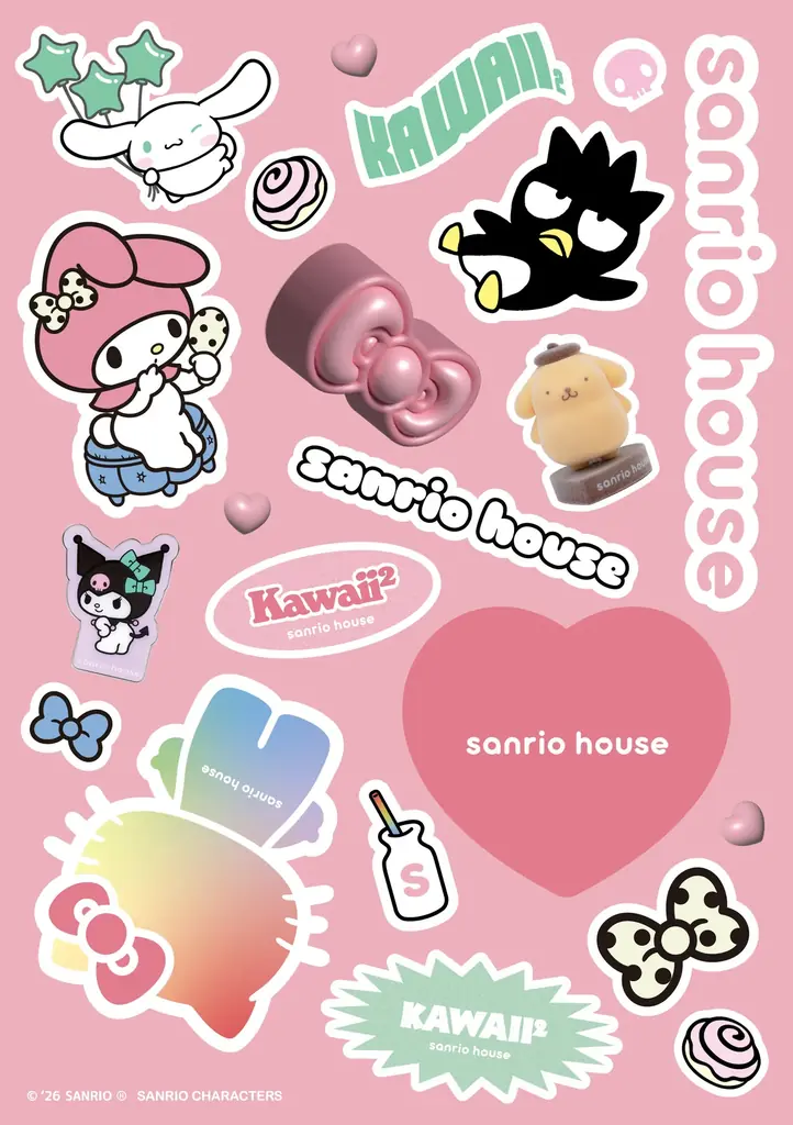 【sanrio house（サンリオハウス）】マッシュグループが手掛けるサンリオ監修の新ブランド、3月6日(金) ルミネ新宿 ルミネ2店がオープン！ 画像 6