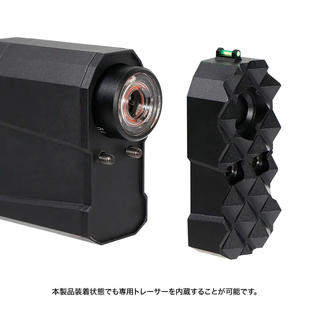 実銃でサイレンサー一体型と話題のモデルをさらに攻撃的に！接近戦仕様にカスタムする『KRYTAC SilencerCo Maxim 9 ストライクフロントキット Type-S』2026年4月発売予定 画像 5