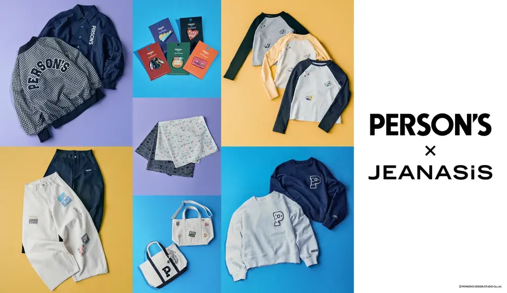JEANASIS×PERSON’S、原宿ポップを今着たい全7型