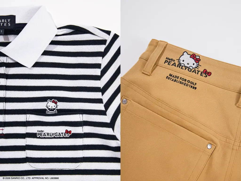 パーリーゲイツが“ハローキティ”と初となるコラボレーション【Hello PEARLY GATES】3月13日(金)より発売 画像 4