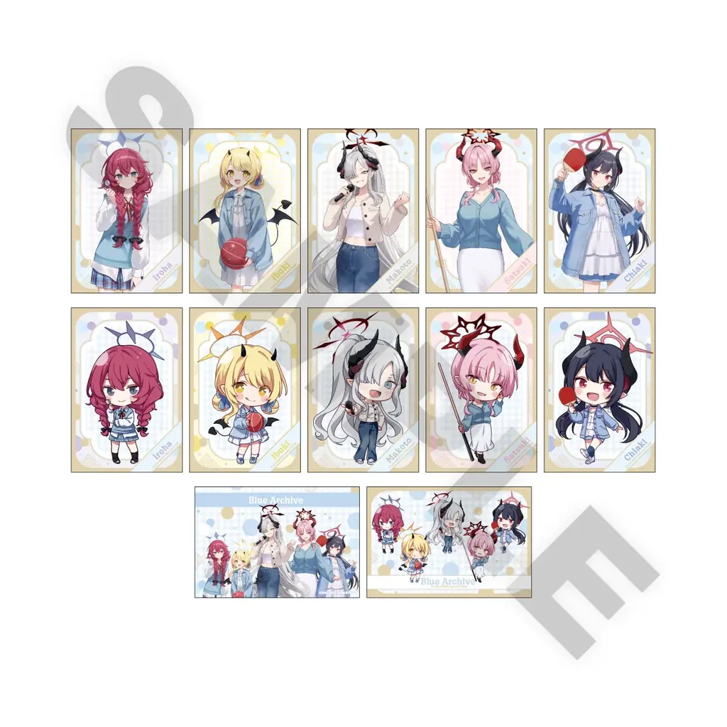 『ブルーアーカイブ』×ROUND1のコラボキャンペーンが開催決定！ 画像 11