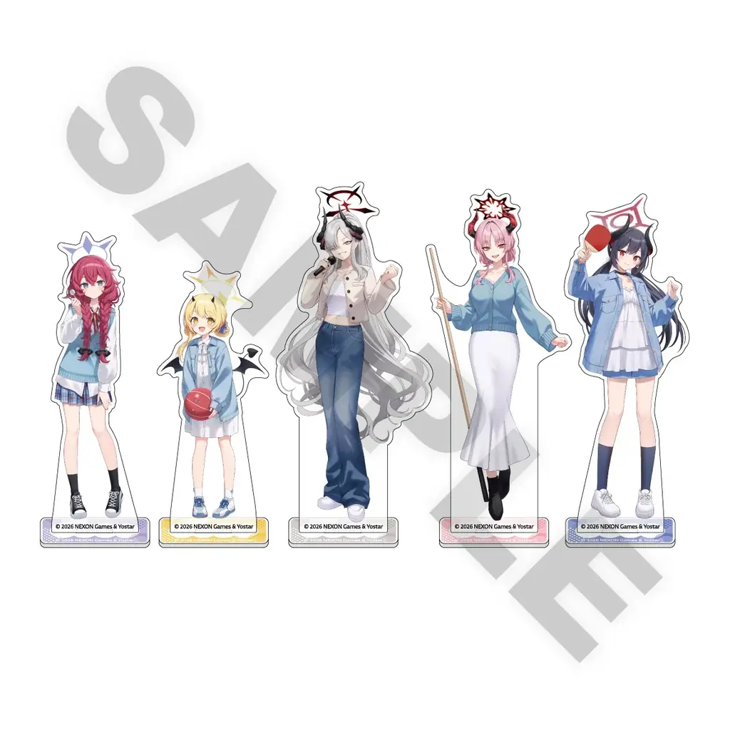 『ブルーアーカイブ』×ROUND1のコラボキャンペーンが開催決定！ 画像 2