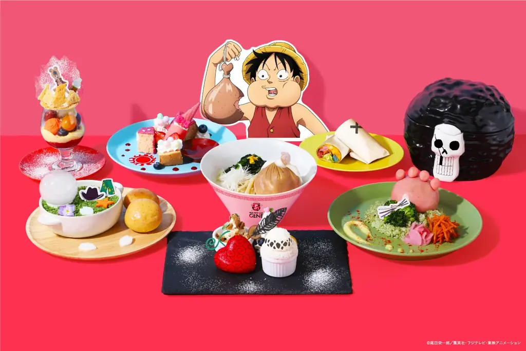 【続報！】TVアニメ『ONE PIECE』の珠玉の名シーンを食べつくせ！期間限定コラボレーションカフェ「ONE PIECE CAFE GENE」名阪会場スタート、第2弾メニューなど追加情報公開！！ 画像 2