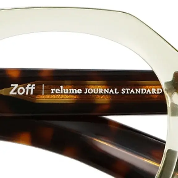 「Zoff｜JOURNAL STANDARD relume」コラボ第6弾　クラシックな雰囲気ながらカジュアルスタイルにも合うミニマルデザインをラインアップ 画像 20