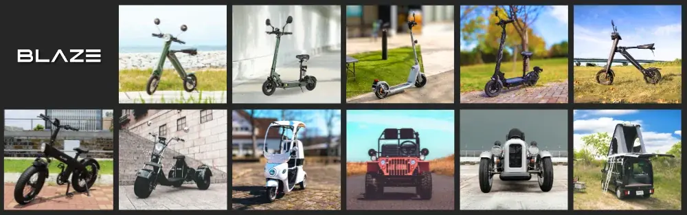 【新商品】今春、株式会社ブレイズは、車両区分「特定小型原動機付自転車」における当社初の4輪モデルを発売予定 画像 6