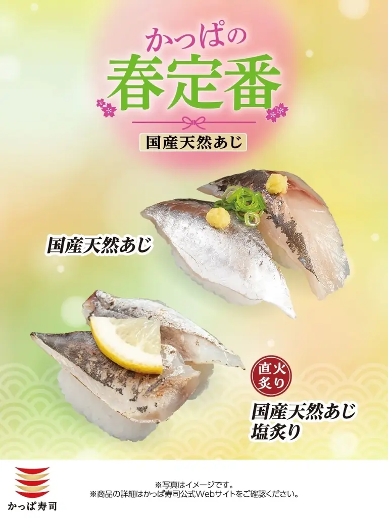 国産天然あじ発売