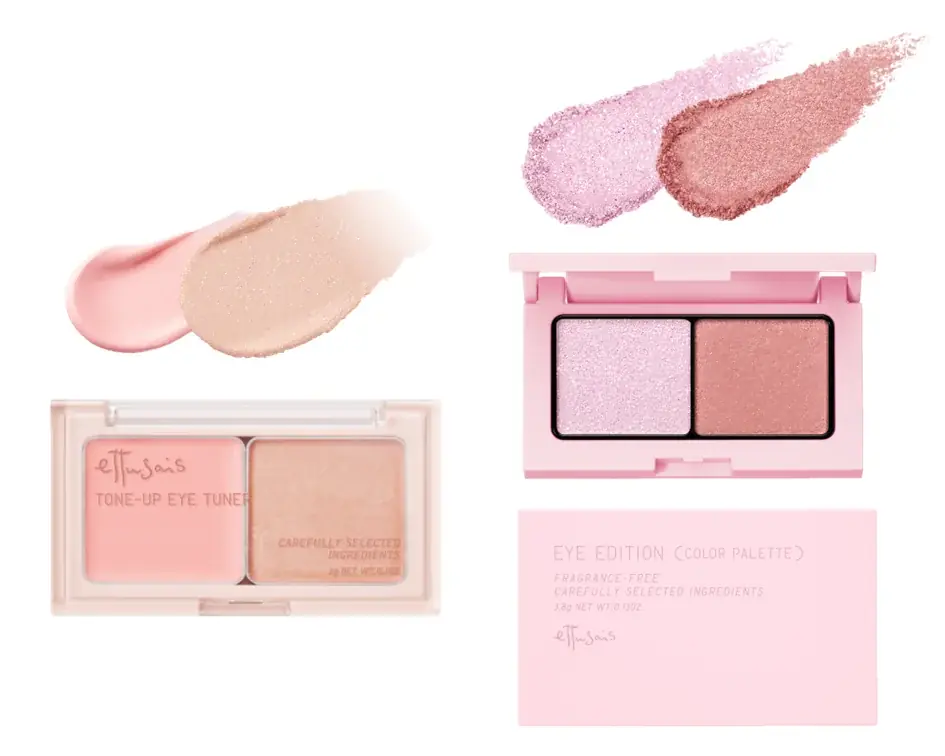 【本日ロフト先行発売開始】エテュセから、進化系”2in1アイベース”＆春の新色”チュチュローズ”アイシャドウが登場。 画像 2