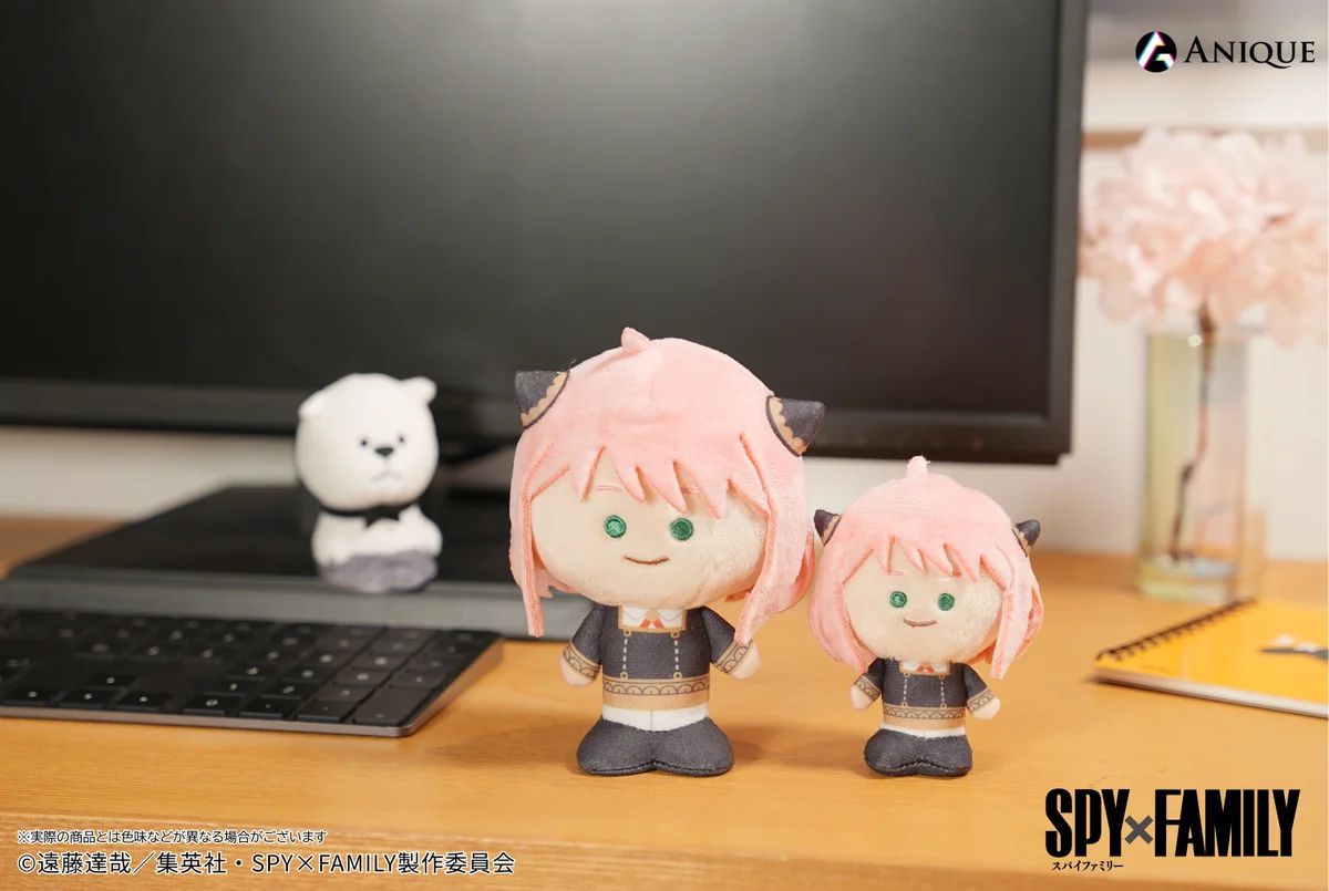 TVアニメ『SPY×FAMILY』より米国先行販売の自立型ぬいぐるみフィギュアシリーズ 『KINOKOS』が日本国内「Aniqueショップ」にて販売！ 画像 3