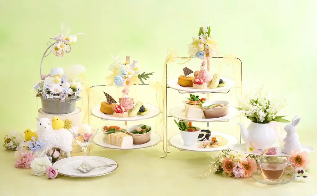 3/16開始｜コロンバン原宿の春アフタヌーンティーで桜満喫