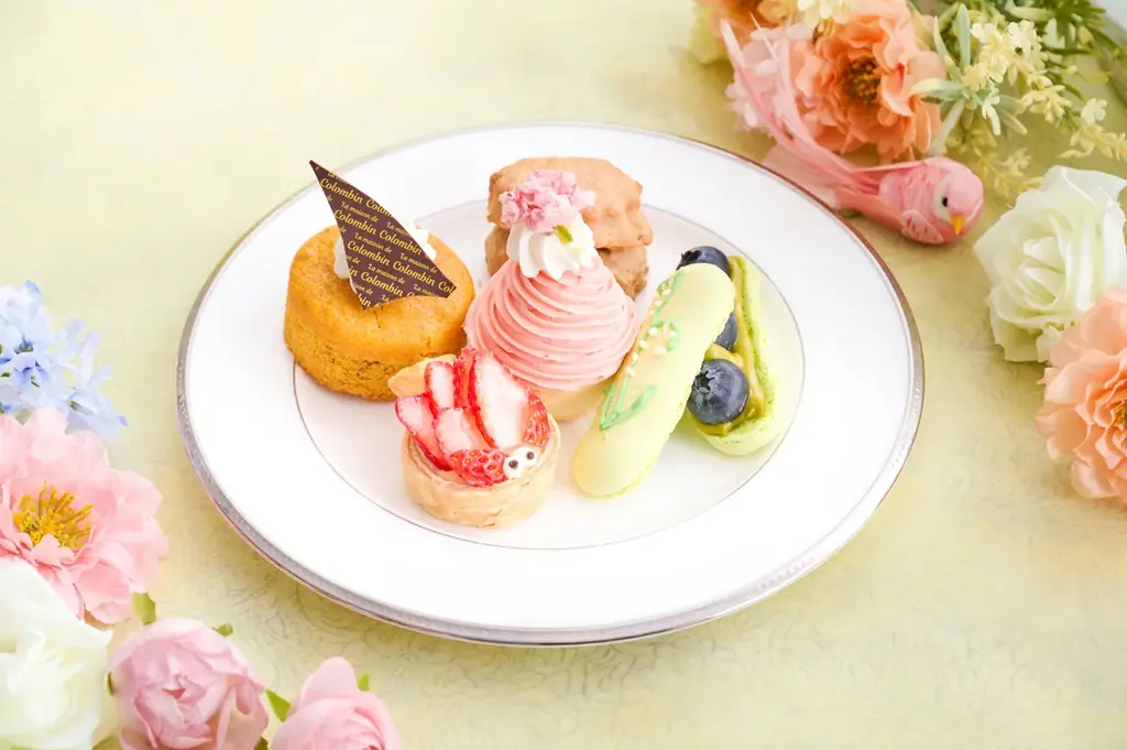 コロンバン原宿サロンで春を満喫！プランタンアフタヌーンティーや桜のパフェで華やかなティータイムを 画像 2