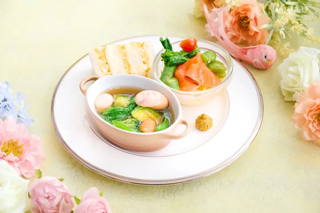 コロンバン原宿サロンで春を満喫！プランタンアフタヌーンティーや桜のパフェで華やかなティータイムを 画像 3