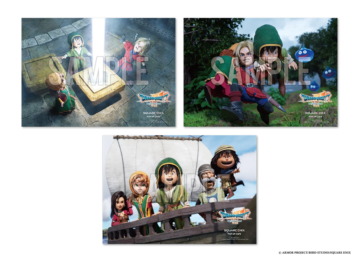 『SQUARE ENIX POP UP CAFE』大阪・名古屋、コラボ第三弾は『ドラゴンクエストVII Reimagined（リイマジンド）』に決定！ 画像 8