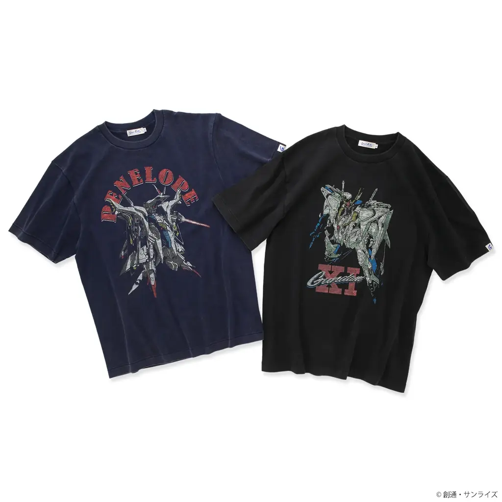 『機動戦士ガンダム 閃光のハサウェイ キルケーの魔女』より、ユーズドスタイルのMS（モビルスーツ）柄Tシャツが登場！ 画像 4