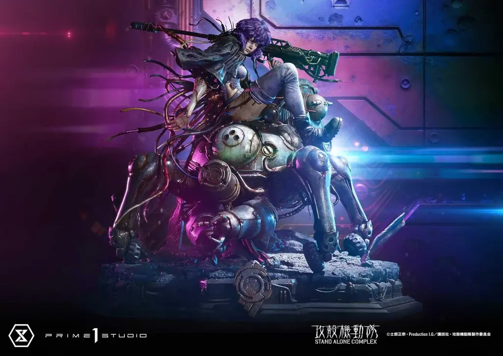 世界初の『草薙素子』1/1スケールフィギュアを、「攻殻機動隊展 Ghost and the Shell」にて展示中。会場限定先行受注分も追加決定 画像 4