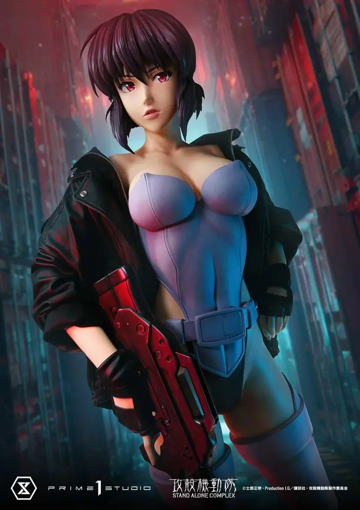 世界初の『草薙素子』1/1スケールフィギュアを、「攻殻機動隊展 Ghost and the Shell」にて展示中。会場限定先行受注分も追加決定 画像 5