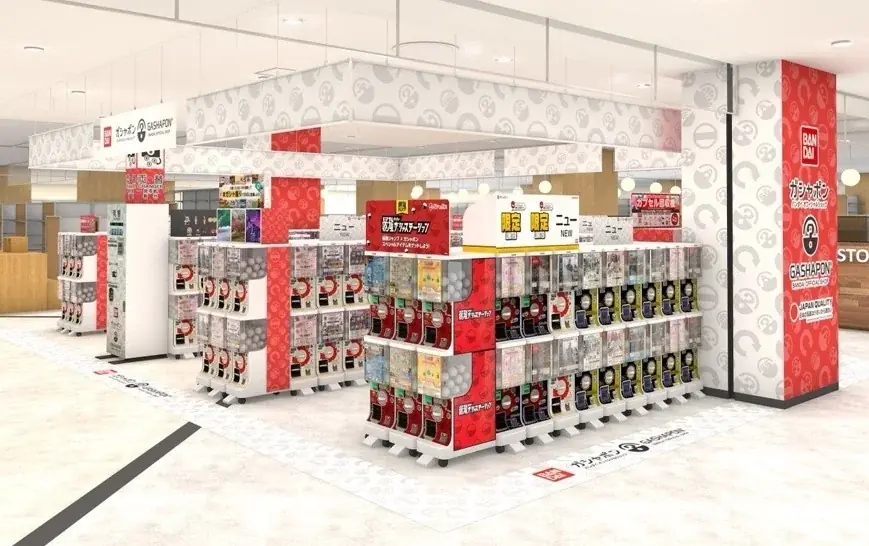 バンダイ公式の「ガシャポン®」専門店が登場 『ガシャポンバンダイオフィシャルショップ』TSUTAYABOOKSTOREそよら成田ニュータウン店　2026年3月13日(金)オープン！ 画像 2