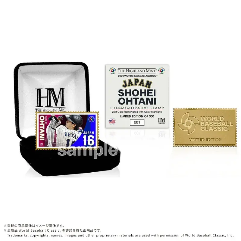 2026 World Baseball Classic 日本代表選手記念グッズ第2弾を発表、大谷翔平選手モデルなどを数量限定販売 画像 5