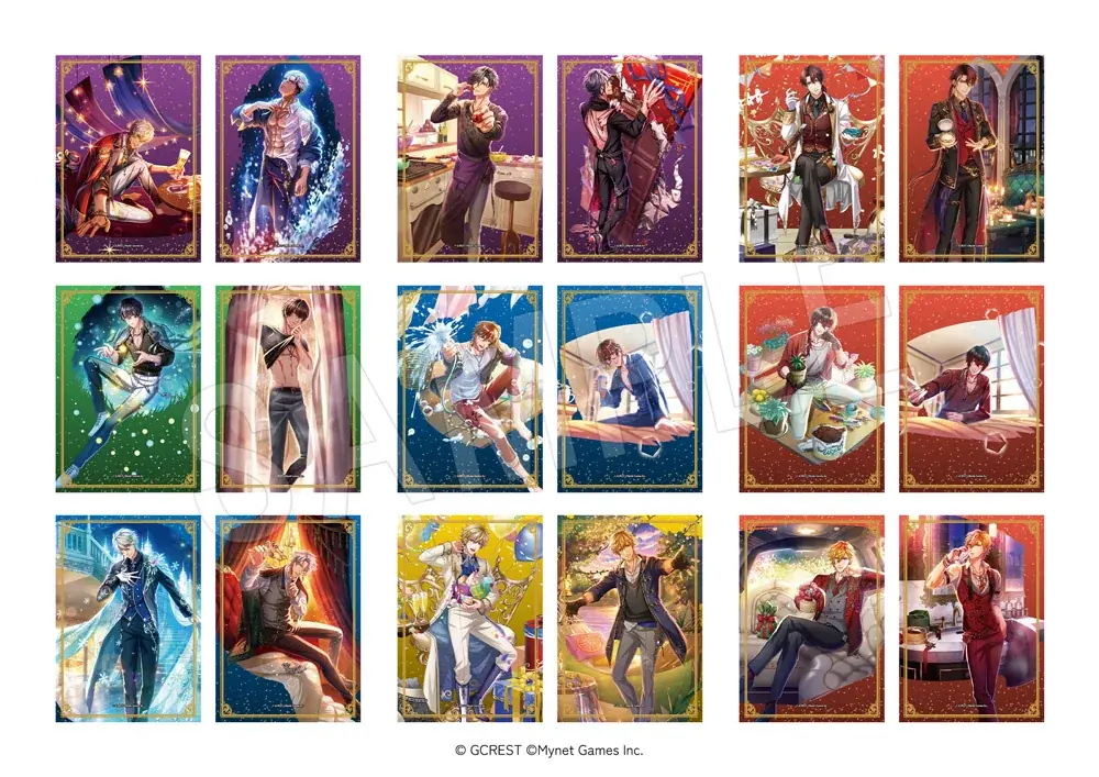 『夢王国と眠れる100人の王子様』より、大好評の「くじ」の新作が「AnimeJapan 2026」に登場！特典パールポストカードのプレゼント企画も実施！中外鉱業ブースにて販売決定！ 画像 11