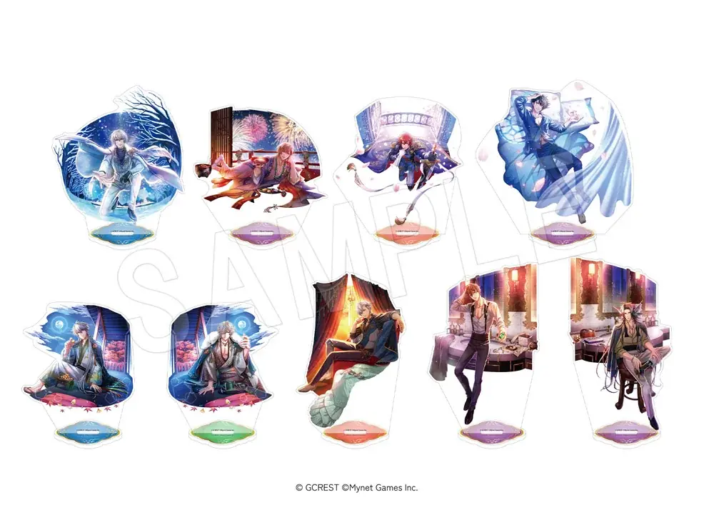 『夢王国と眠れる100人の王子様』より、大好評の「くじ」の新作が「AnimeJapan 2026」に登場！特典パールポストカードのプレゼント企画も実施！中外鉱業ブースにて販売決定！ 画像 16