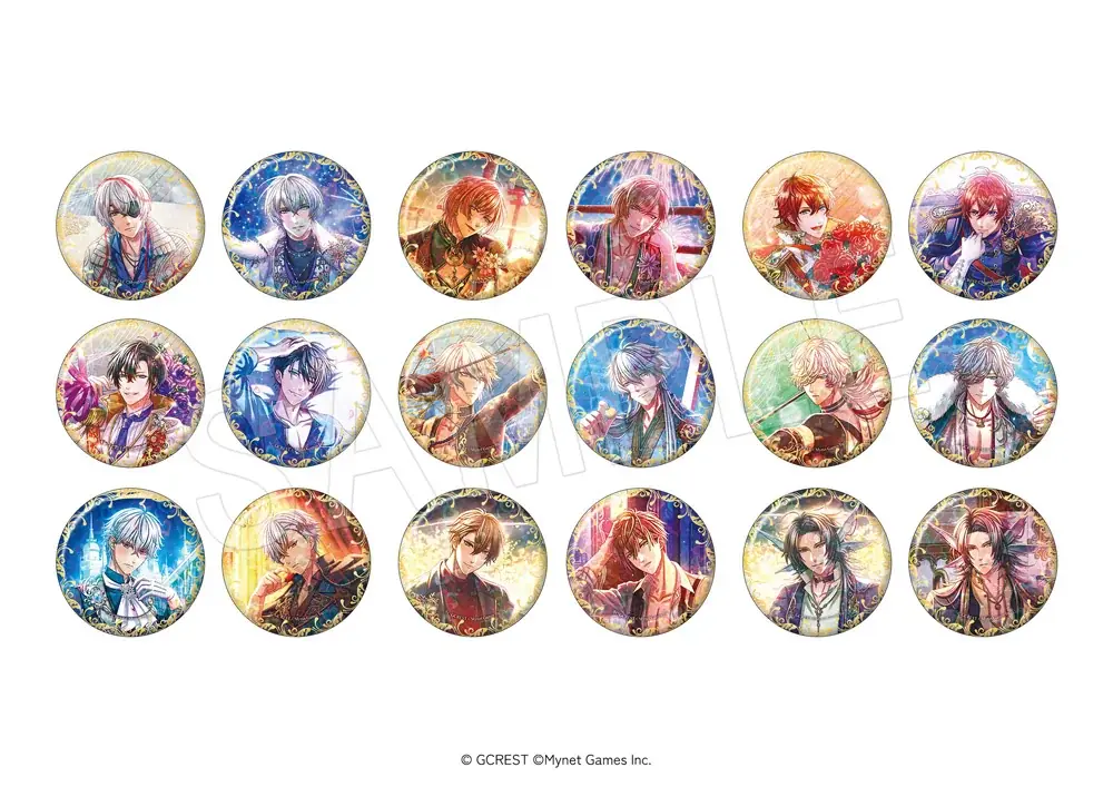 『夢王国と眠れる100人の王子様』より、大好評の「くじ」の新作が「AnimeJapan 2026」に登場！特典パールポストカードのプレゼント企画も実施！中外鉱業ブースにて販売決定！ 画像 18