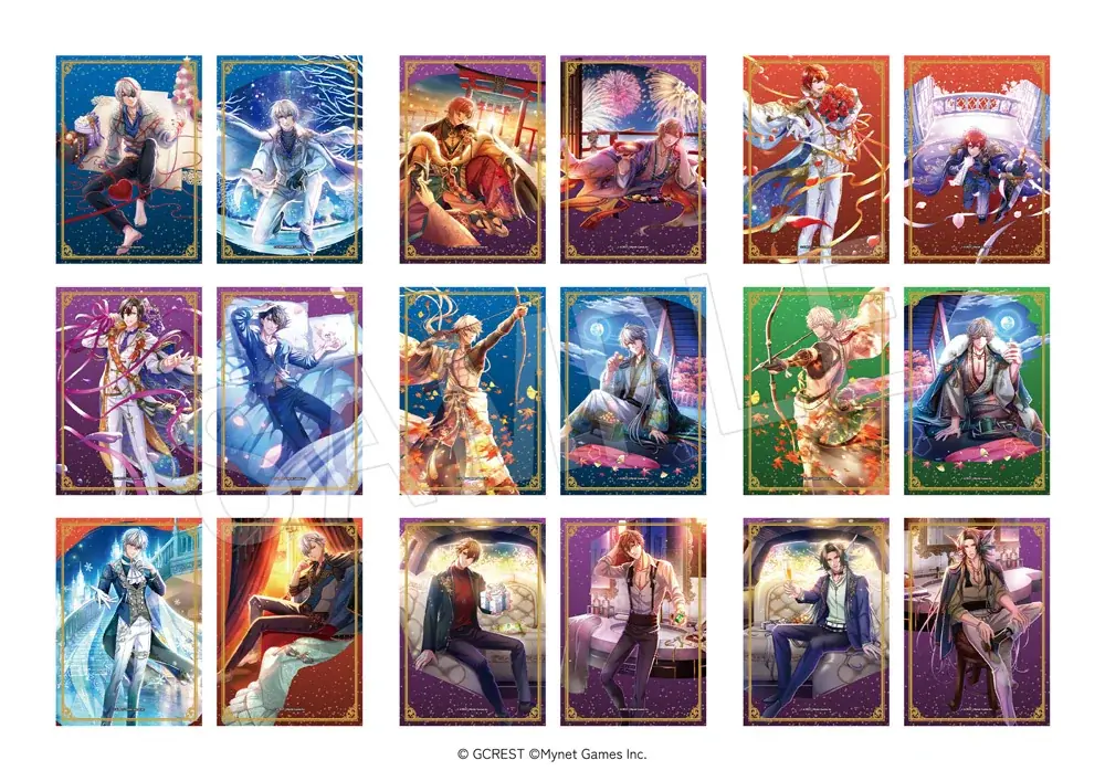 『夢王国と眠れる100人の王子様』より、大好評の「くじ」の新作が「AnimeJapan 2026」に登場！特典パールポストカードのプレゼント企画も実施！中外鉱業ブースにて販売決定！ 画像 19