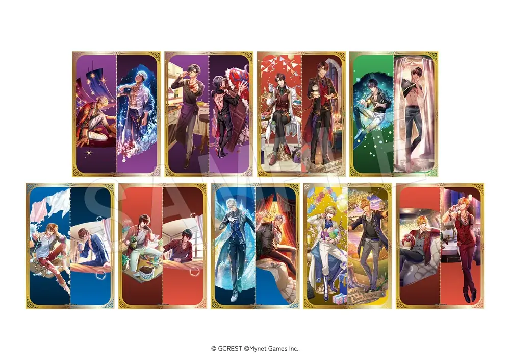 『夢王国と眠れる100人の王子様』より、大好評の「くじ」の新作が「AnimeJapan 2026」に登場！特典パールポストカードのプレゼント企画も実施！中外鉱業ブースにて販売決定！ 画像 6