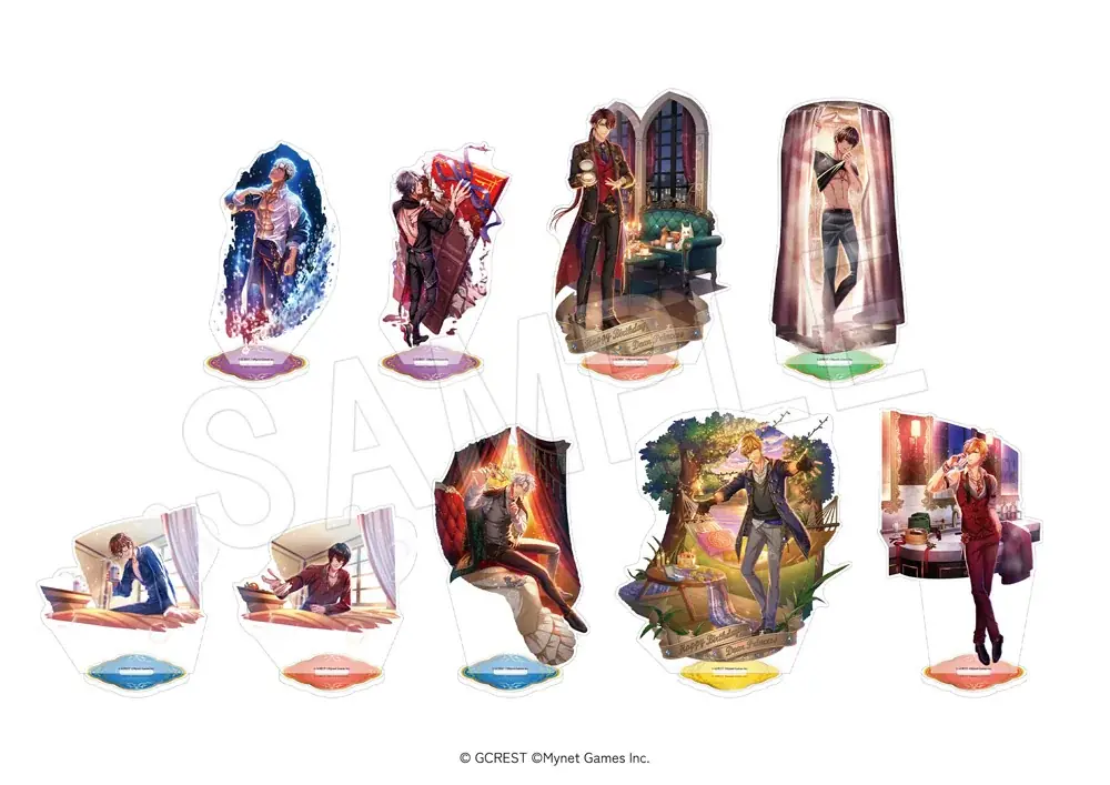 『夢王国と眠れる100人の王子様』より、大好評の「くじ」の新作が「AnimeJapan 2026」に登場！特典パールポストカードのプレゼント企画も実施！中外鉱業ブースにて販売決定！ 画像 8