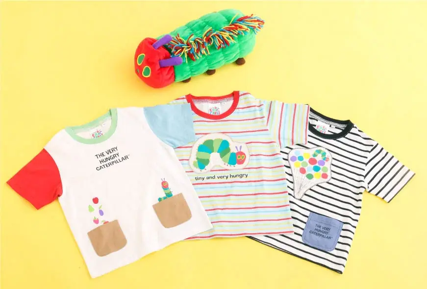 子供服ブランド「SLAP SLIP（スラップ スリップ）」より、人気絵本『はらぺこあおむし』とのコラボレーションアイテムが新登場！ 画像 4