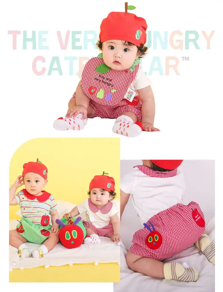 子供服ブランド「SLAP SLIP（スラップ スリップ）」より、人気絵本『はらぺこあおむし』とのコラボレーションアイテムが新登場！ 画像 6