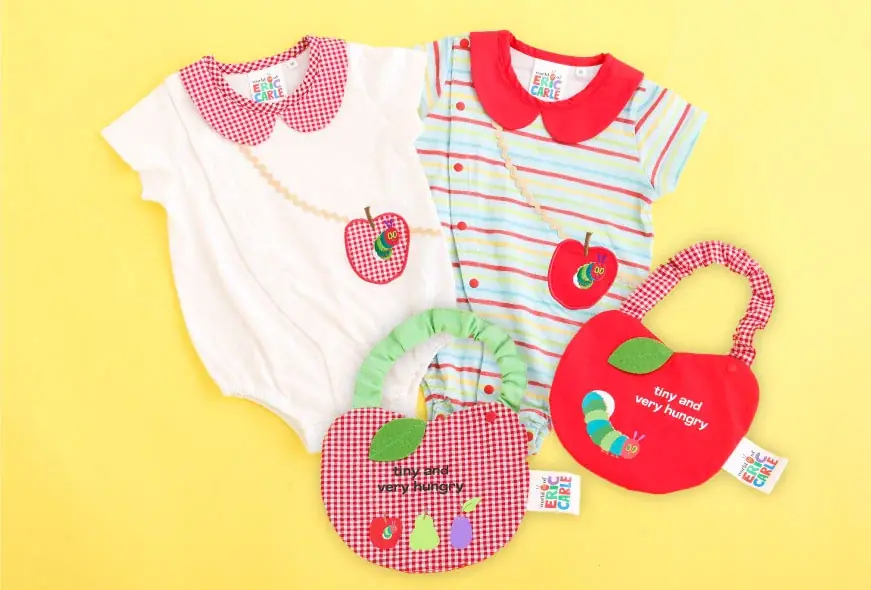 子供服ブランド「SLAP SLIP（スラップ スリップ）」より、人気絵本『はらぺこあおむし』とのコラボレーションアイテムが新登場！ 画像 7