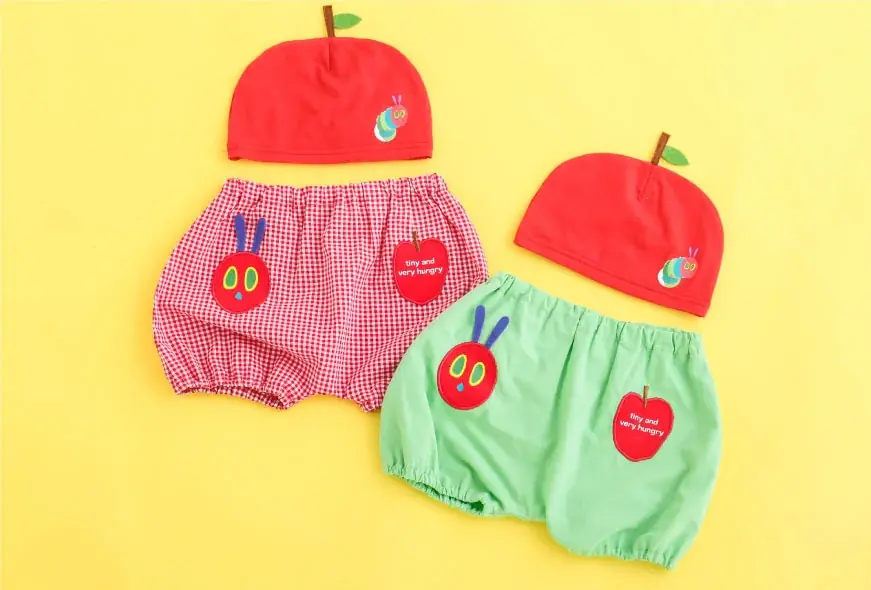 子供服ブランド「SLAP SLIP（スラップ スリップ）」より、人気絵本『はらぺこあおむし』とのコラボレーションアイテムが新登場！ 画像 8
