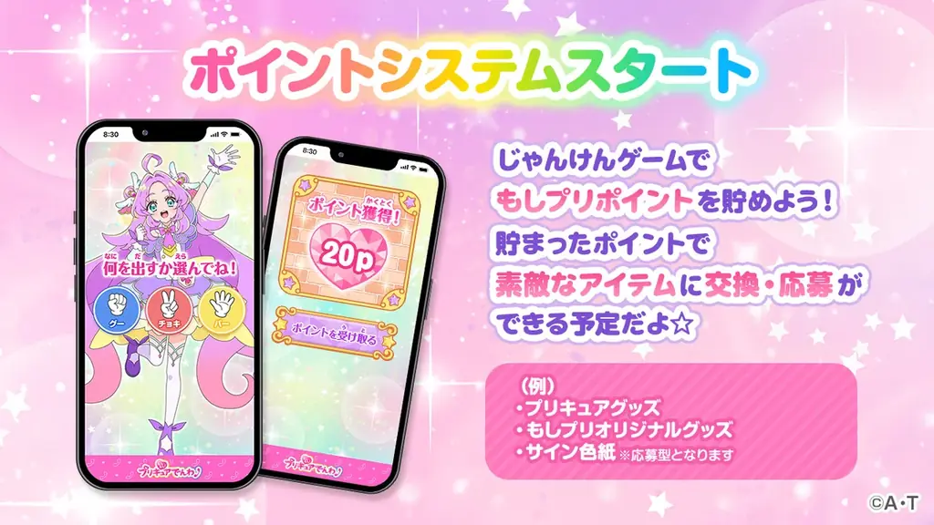 もしもし！プリキュアでんわ ポイント導入と使い方