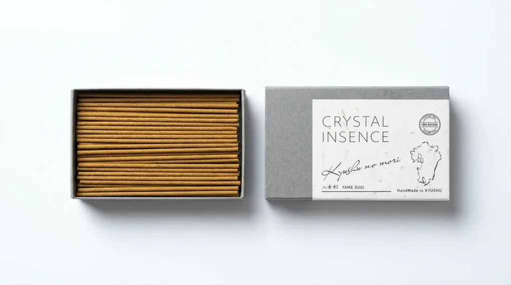 【無添加・国産お香】クリスタルインセンス、国際女性デー限定、ミモザ色のお香「フランキンセンスゴールド」3/8発売──”立ち止まる勇気”を、スリランカ×エチオピアの天然素材で 画像 2