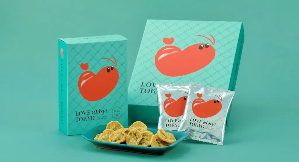 昨年話題となった「TOKYOラブ」な海老チップス、ご声援に応えて大丸東京店に再登場！ 画像 1