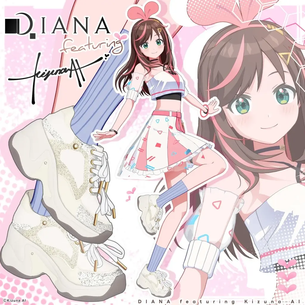 【ダイアナ株式会社】DIANA featuring Kizuna AI　バーチャルタレントKizuna AI(キズナアイ)をプロモーションモデルに起用！ 画像 5